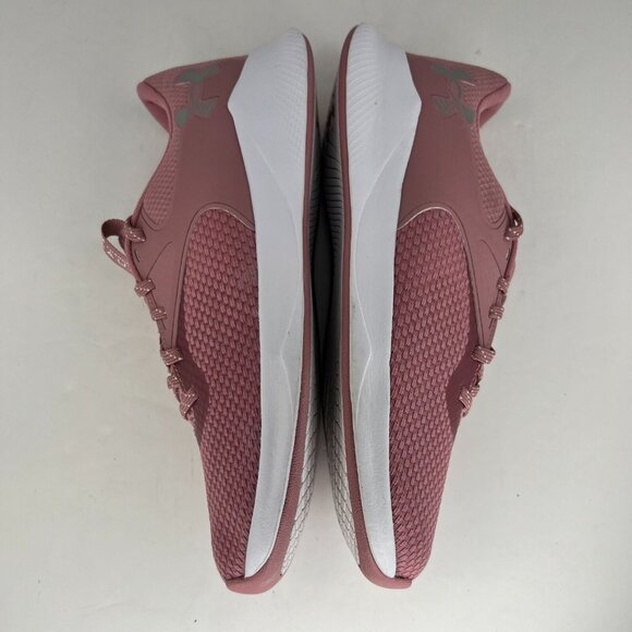 Under Armour Womens Pink Elixir Charged Aurora 2 Lace Up Size 8.5 Training Shoes - Picture 7 of 9
